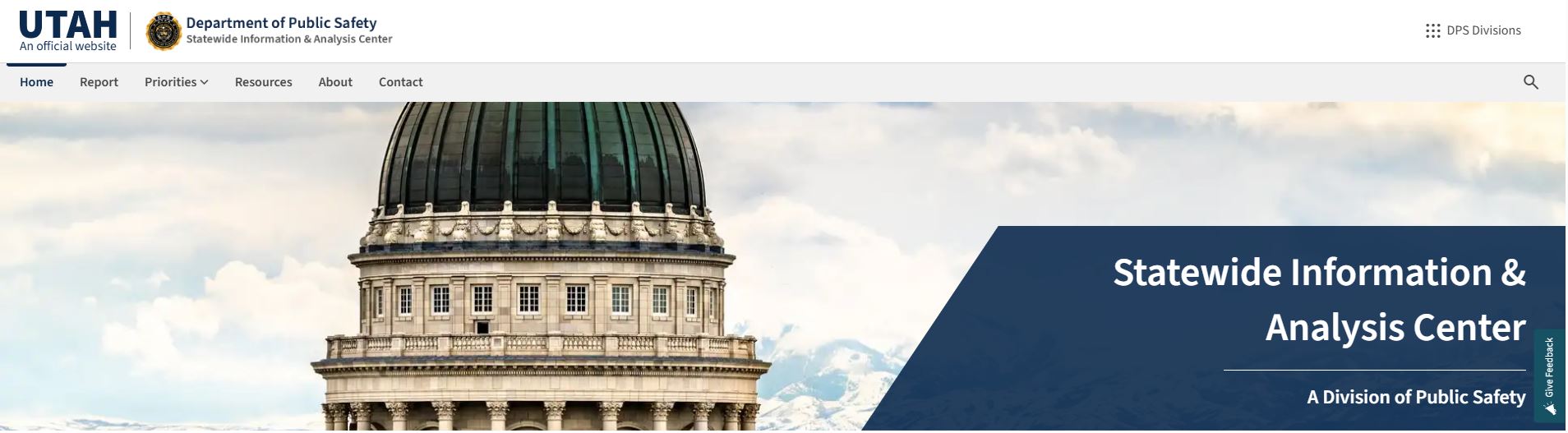 Screen cap of the header of the SIAC website