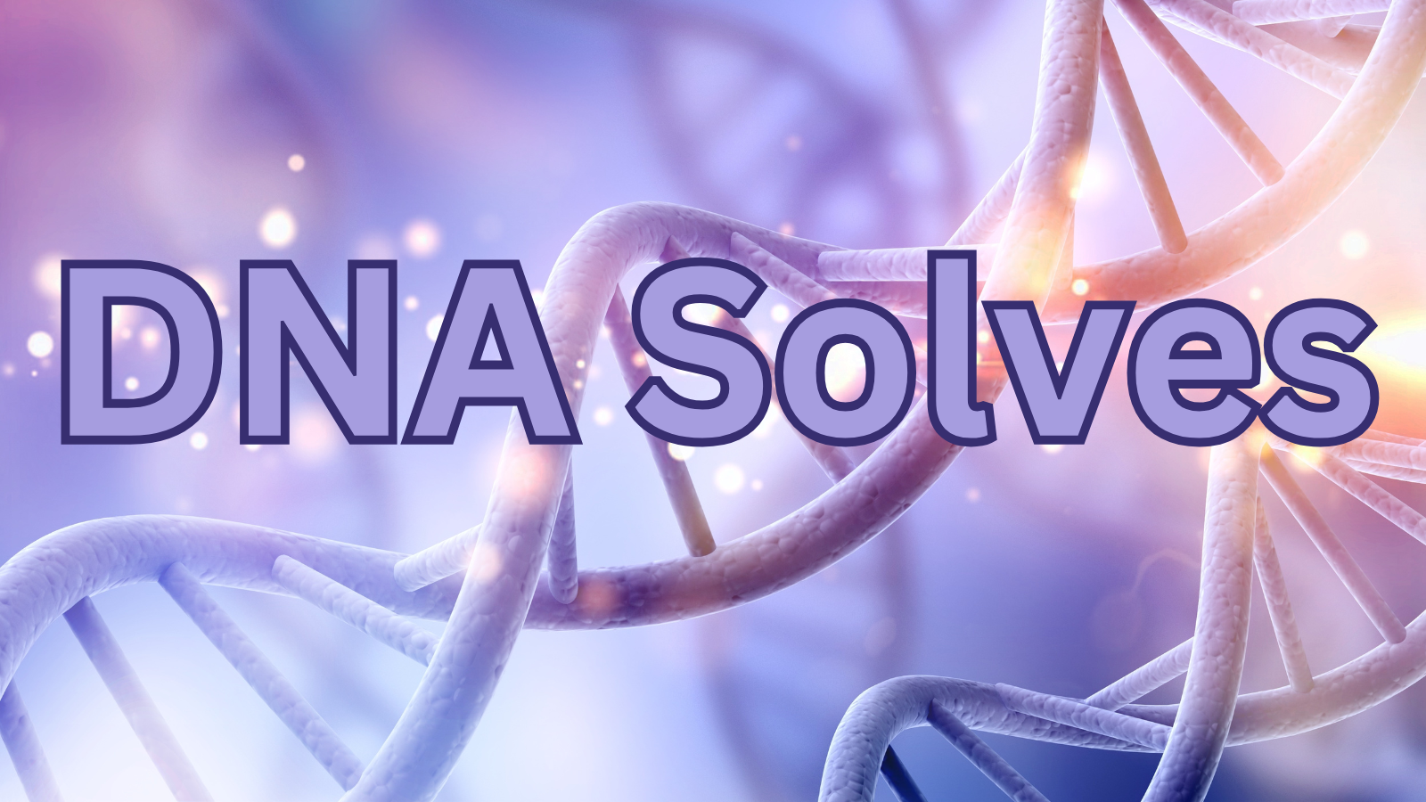 Graphic of a strand of DNA
